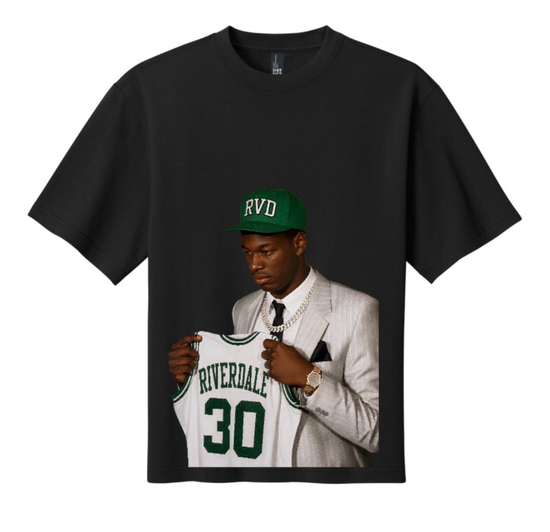Ji-Dope studios Len Bias T-Shirt (RVD 30th anniversary cookout release)